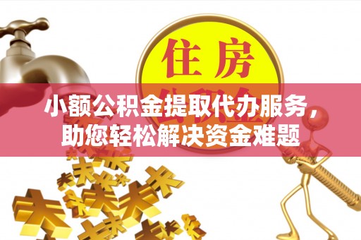 海口小额公积金提取代办服务，助您轻松解决资金难题