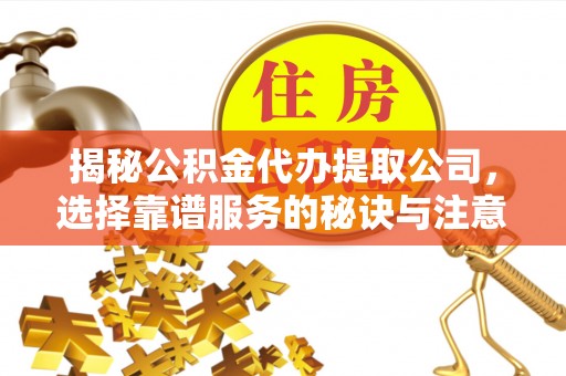 海口揭秘公积金代办提取公司，选择靠谱服务的秘诀与注意事项