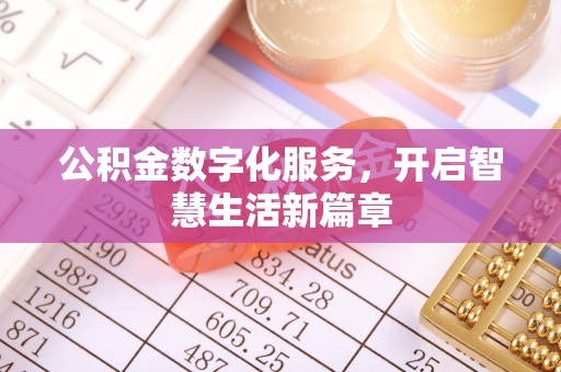 海口公积金数字化服务，开启智慧生活新篇章