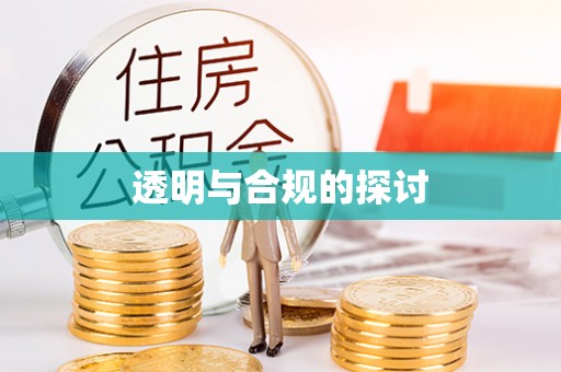 海口透明与合规的探讨