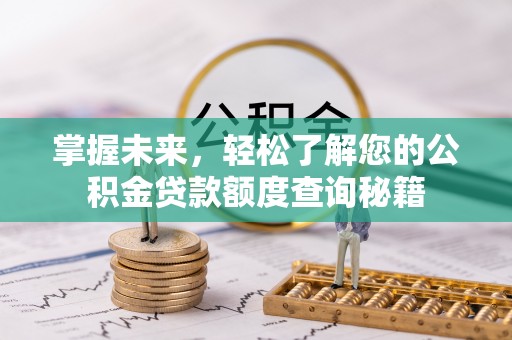 海口掌握未来，轻松了解您的公积金贷款额度查询秘籍