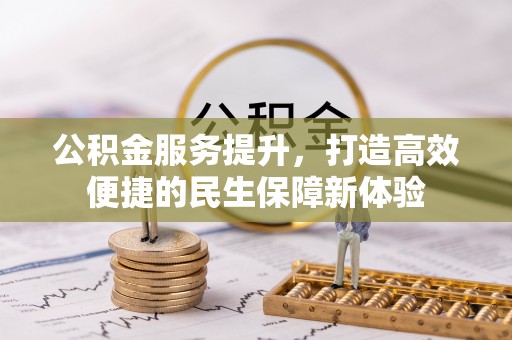 海口公积金服务提升，打造高效便捷的民生保障新体验