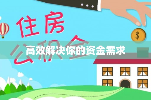 海口高效解决你的资金需求