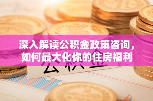 海口深入解读公积金政策咨询，如何最大化你的住房福利