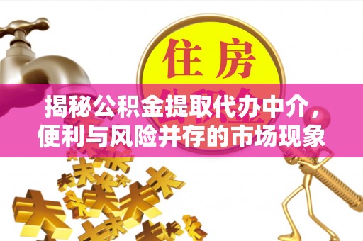 海口揭秘公积金提取代办中介，便利与风险并存的市场现象