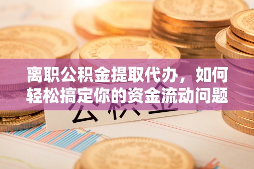 海口离职公积金提取代办，如何轻松搞定你的资金流动问题