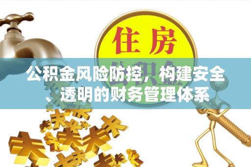 海口公积金风险防控，构建安全、透明的财务管理体系
