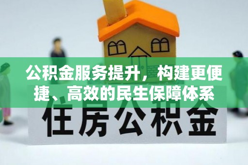 海口公积金服务提升，构建更便捷、高效的民生保障体系