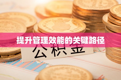 海口提升管理效能的关键路径