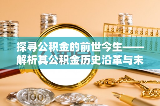 海口探寻公积金的前世今生——解析其公积金历史沿革与未来方向