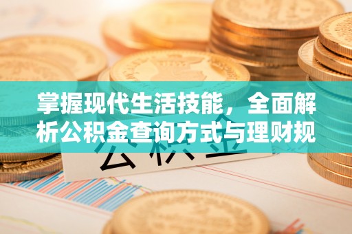 海口掌握现代生活技能，全面解析公积金查询方式与理财规划